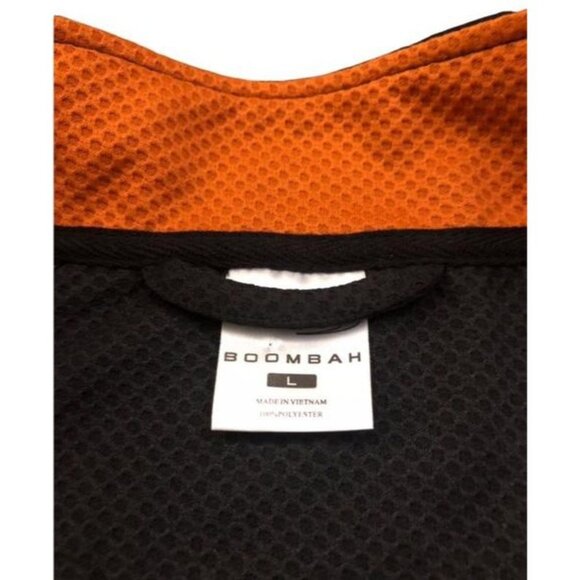 BOOMBAH Mens XL Moisture Wicking Zip Windbreaker Athletic Jacket Coat Top - Picture 8 of 8